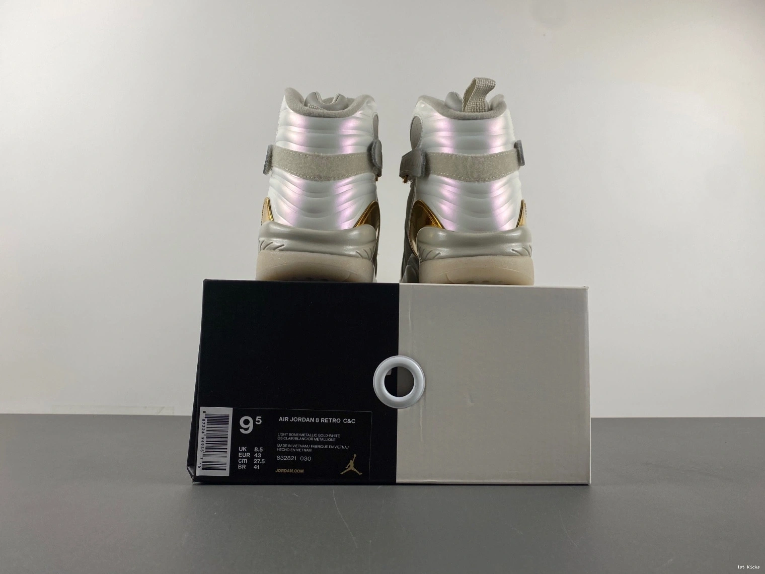 Men's 8 832821-030 - Champagne Retro Jordan 0325